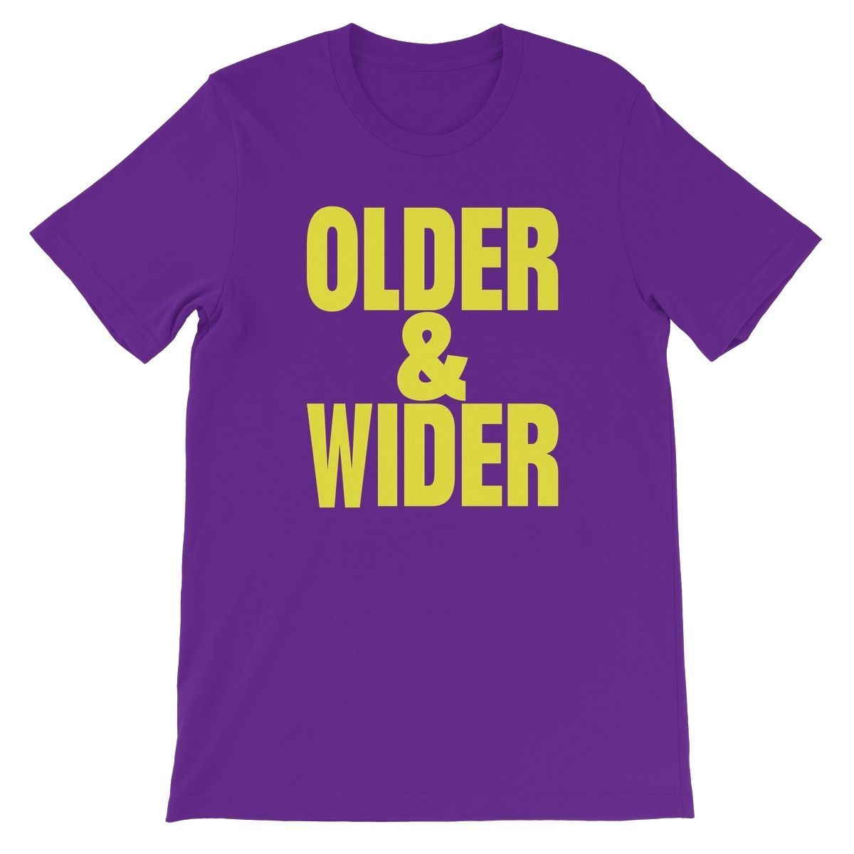 Purple Love Printed T-shirt Front