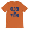 Bright Orange Printed T-shirt Front